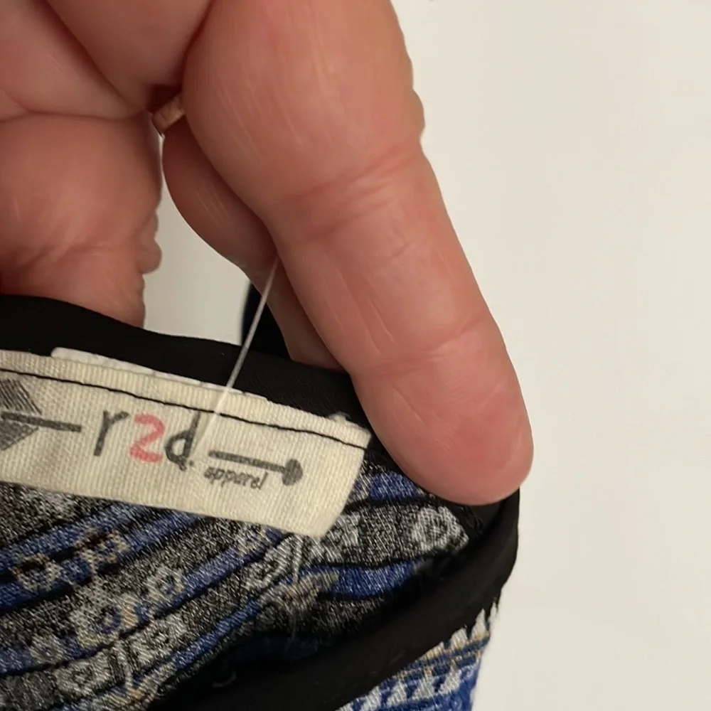 Cute Razorback Top BoHo Style - RZD - Used - Picture 4 of 4